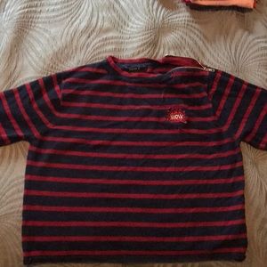 Striped Cropped Top.